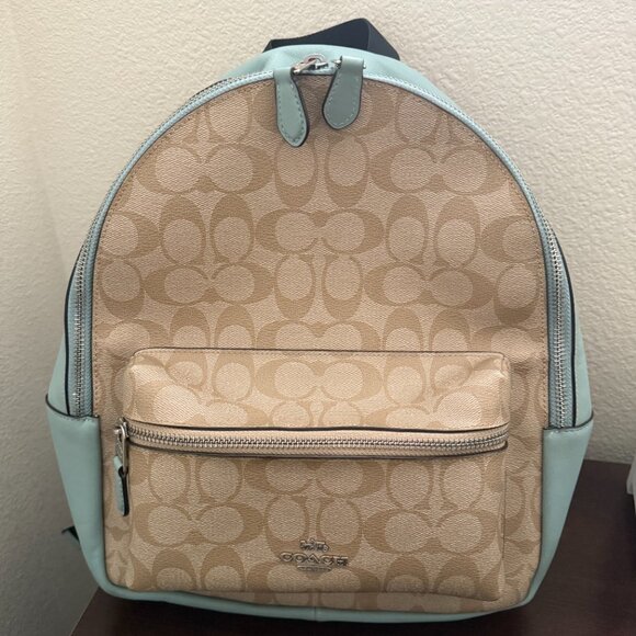Coach Charlie Backpack Purse F32200. - Picture 1 of 8